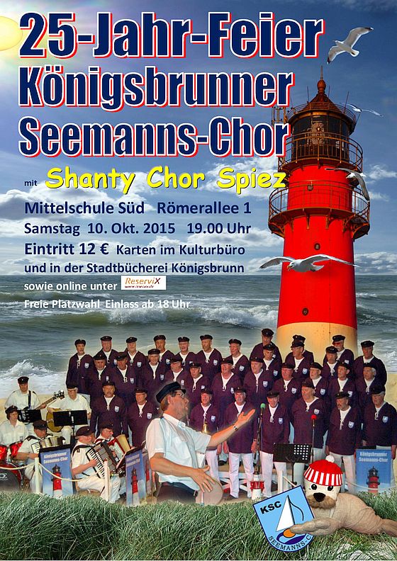 25-Jahr-Feier Könnigsbrunner Seemanns-Chor